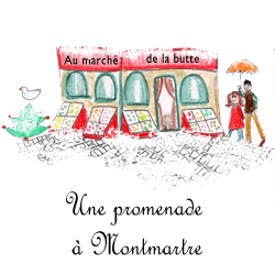 小雨が降るモンマルトルの丘を散歩 << 冬のパリ観光におすすめ！彼氏と２人ロマンチックな過ごし方